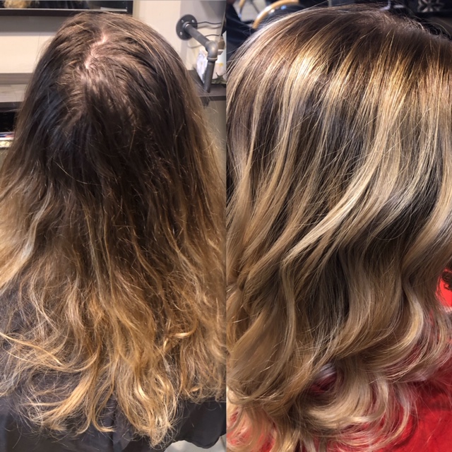 The Art of Balayage at Precision Styling